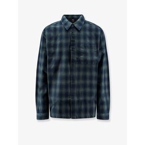 Represent Men Rasent Plaid Cotton Shirt With Check Pattern